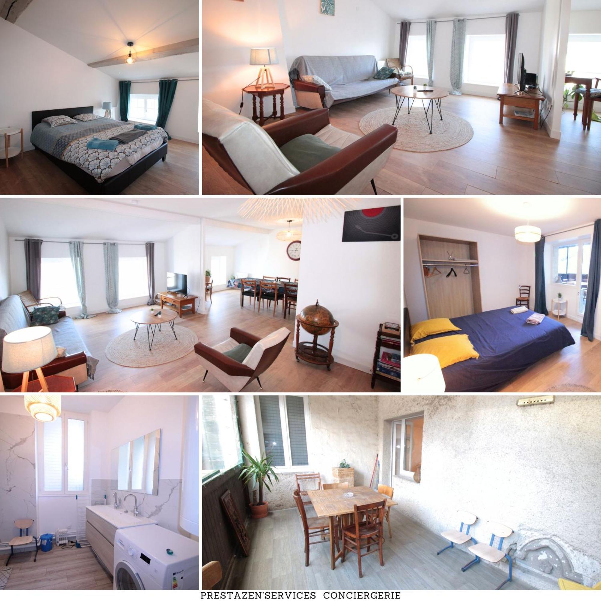 Logement Neuf "Meuse" - Hyper Centre - Parking Proche - Proche Gare - 4 Chambres - Terrasse Couverte - Wifi ! Gere Par Prestazen'Services Verdun-sur-Meuse Екстериор снимка